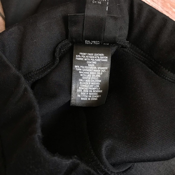 πHPπ€ Mossimo Faux Leather Front Skinny Pants - Picture 7 of 8